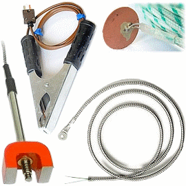 Surface Thermocouples (Self Adhesive & Bolt-On)