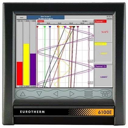 Eurotherm 6100E Paperless Graphic Recorders