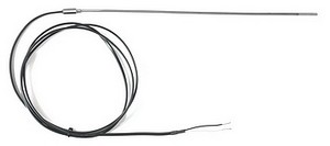 Type J MI Thermocouple, 3mm dia., 300mm long, 1.6m PVC lead