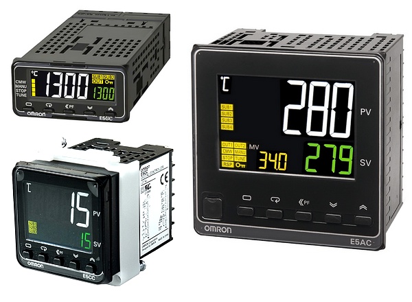 Omron E5_C Series Temperature Controllers