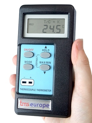 TC1 Hand-held Thermocouple Thermometer - UKAS Calibrated