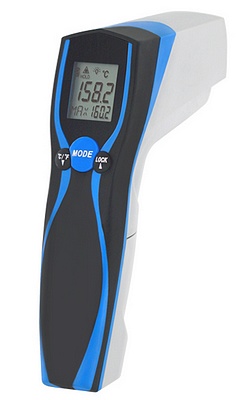 Hand-held Infrared Thermometer, Dual Laser, Splash-proof, TN43S - UKAS Calibrated