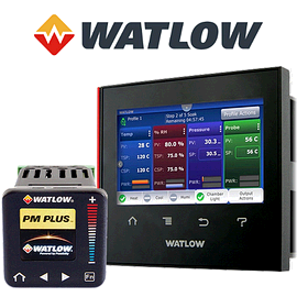 Watlow Controller, Data Logger ranges