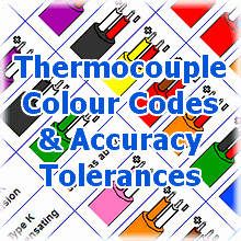 Thermocouple Colour Codes & Accuracy Tolerances