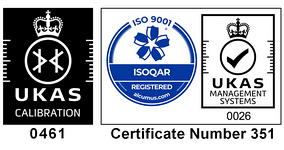 UKAS 0461 Logo, ISO 9001 Logo